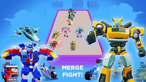 Merge Robot Master: Car Games ekran görüntüsü
