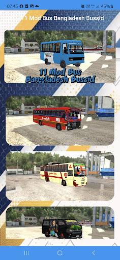 11 Mod Bus Bangladesh Bussid ekran görüntüsü