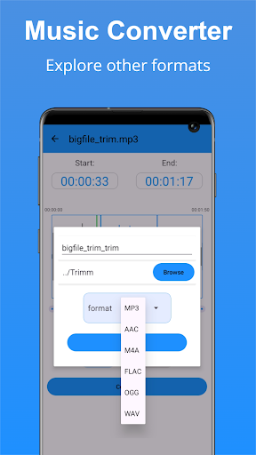 Audio Cutter ekran görüntüsü
