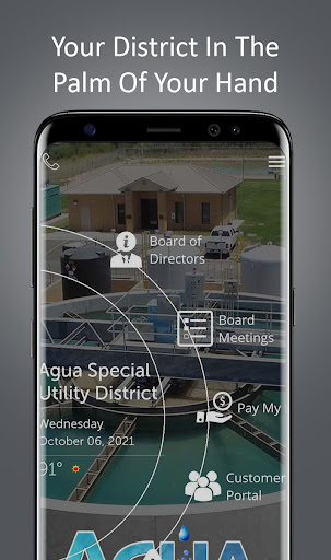 Agua Special Utility District ekran görüntüsü