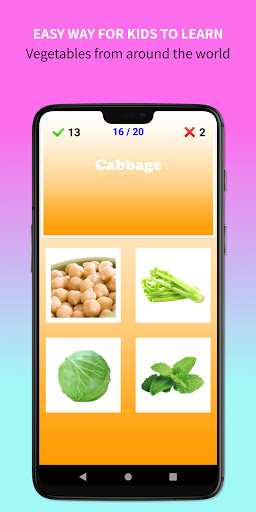 Fruits and Vegetables - Kids L ekran görüntüsü