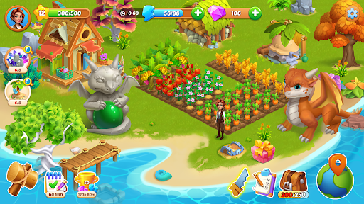 Dragon Farm: Island Adventure ekran görüntüsü
