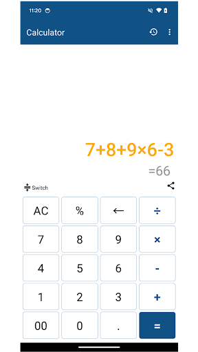 Instant Calculator:Scientific ekran görüntüsü