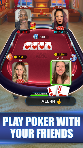 Poker Face: Texas Holdem Poker ekran görüntüsü
