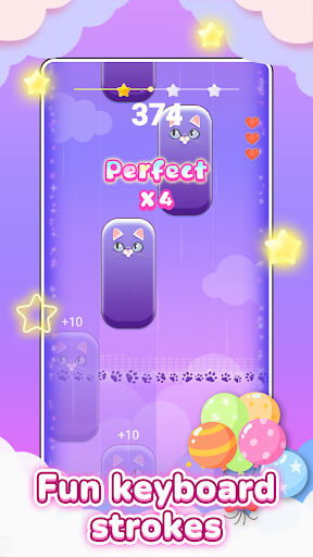 PopCat Tiles: Piyano & Müzik ekran görüntüsü
