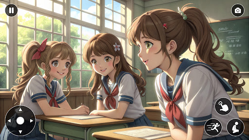 Anime Kız Lisesi ekran görüntüsü