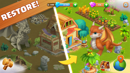 Dragon Farm: Island Adventure ekran görüntüsü