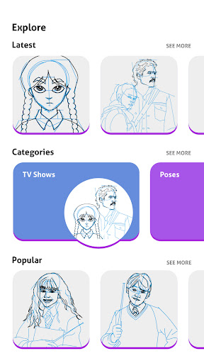 Kawaii Çizimi: Draw Girls Book ekran görüntüsü