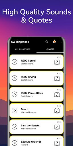 SW Ringtones ekran görüntüsü
