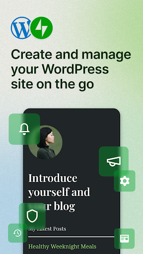 Jetpack, Web Sitesi Oluşturucu ekran görüntüsü
