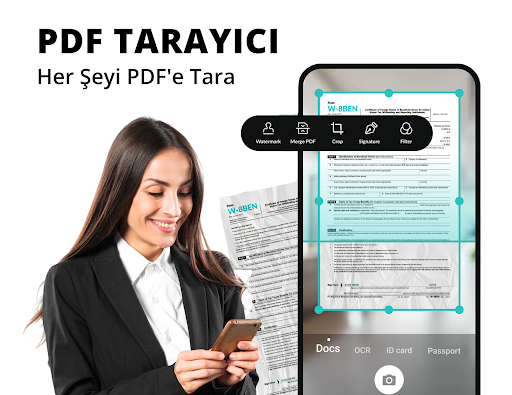 PDF Tarayıcı Uygulaması ekran görüntüsü