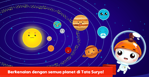 Marbel Belajar Tata Surya ekran görüntüsü