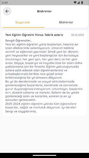 Tercih Eğitim ekran görüntüsü