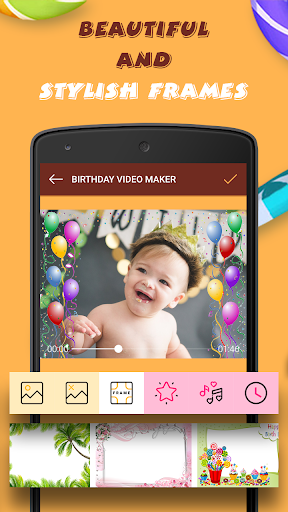 Video - Birthday Video Maker ekran görüntüsü