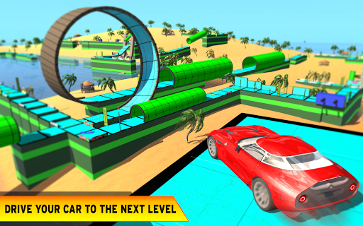 Mega Sky Ramp: Car Drive Game ekran görüntüsü