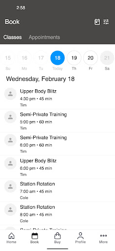 Ript Fitness Bainbridge ekran görüntüsü