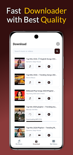 MP3 İndir ekran görüntüsü