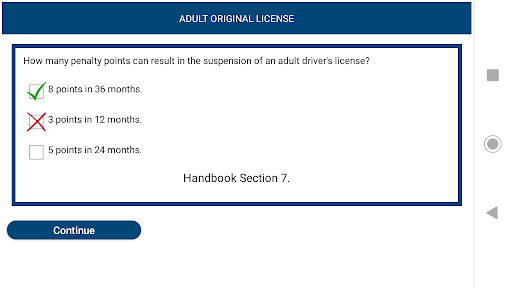 California Driver License ekran görüntüsü