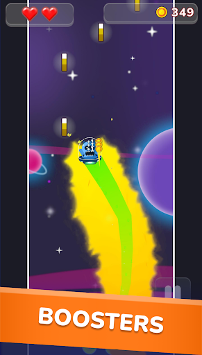 Monster Sky Rush: Runner 2D ekran görüntüsü