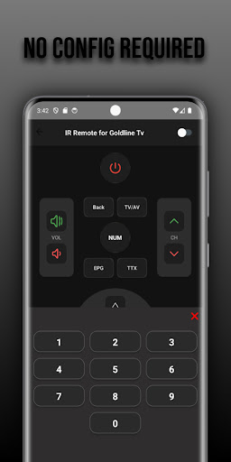 Remote for Goldline tv ekran görüntüsü