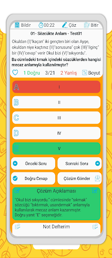 Kpss Türkçe Soru Bankası ekran görüntüsü