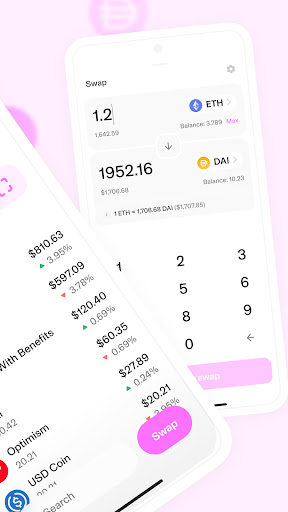 Uniswap: Crypto & NFT Wallet ekran görüntüsü