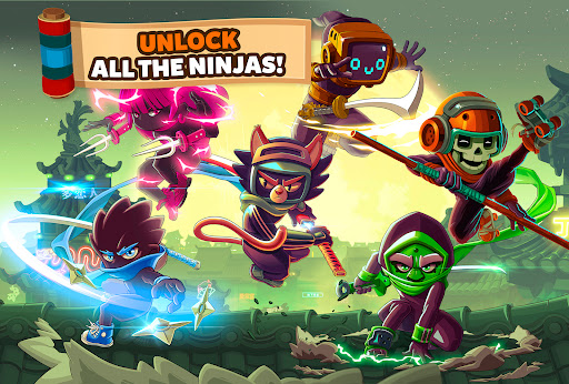 Ninja Dash Run - Offline Game ekran görüntüsü