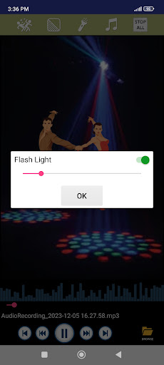 Party Dance Lights Music Flash ekran görüntüsü