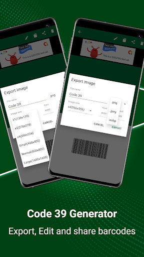 Code 39 Barcode Scanner ekran görüntüsü