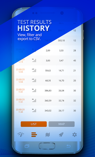 FIREPROBE Speed Test ekran görüntüsü