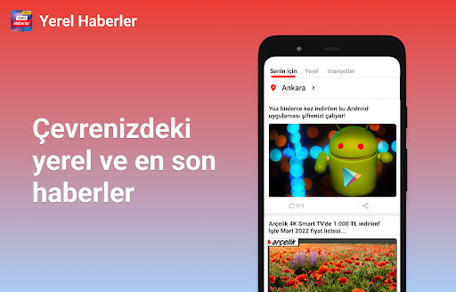 Yerel Haberler - Manşetler ekran görüntüsü
