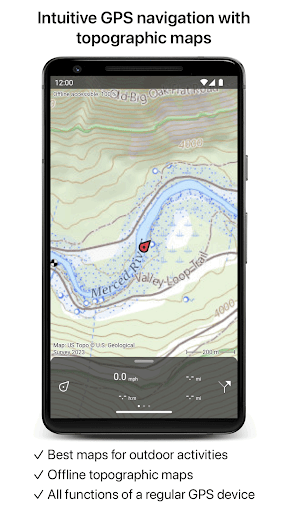 Topo GPS ekran görüntüsü