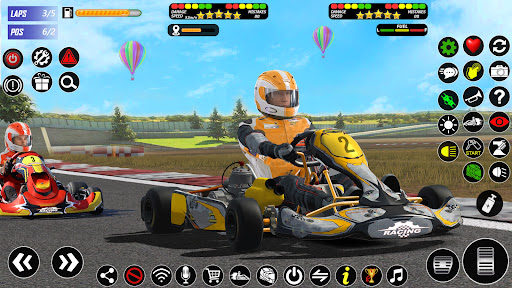 buggy yarışı: kart yarışı oyun ekran görüntüsü