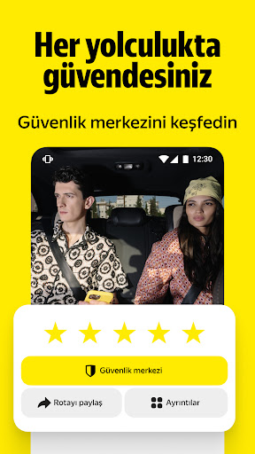 Yandex Go: Şehrindeki taksi ekran görüntüsü