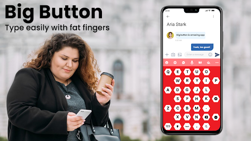 Big Button Keyboard - Big Keys ekran görüntüsü
