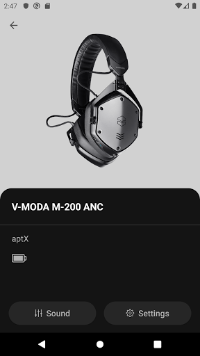 V-MODA | HEADPHONE EDITOR ekran görüntüsü