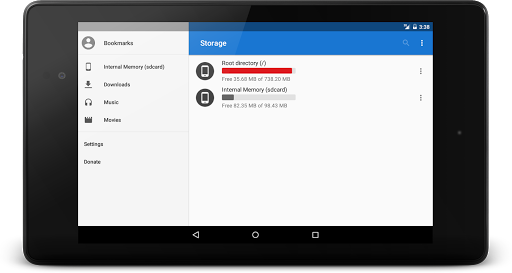 MK Explorer (File manager) ekran görüntüsü
