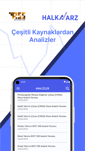 Halka Arz Takvimi ekran görüntüsü
