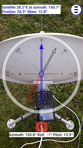 Satellite compass ekran görüntüsü