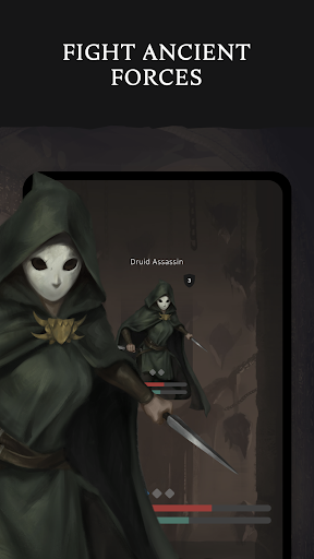 Eldrum: Untold, Text-Based RPG ekran görüntüsü