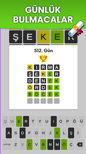 Wordzy Türkçe ekran görüntüsü