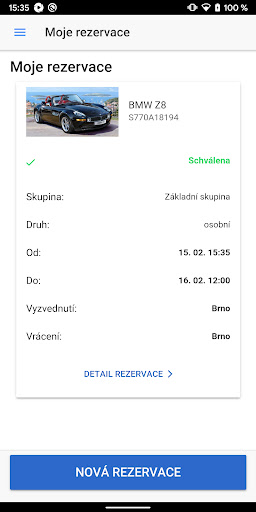 Car Sharing ekran görüntüsü