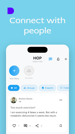 HOP: Health & Wellness Tracker ekran görüntüsü