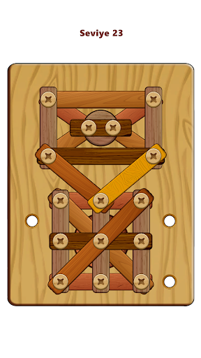 Wood Nuts & Bolts Puzzle ekran görüntüsü