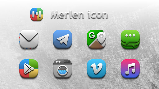 Merlen Icon Pack ekran görüntüsü