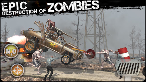 Zombie Hunter Drive ekran görüntüsü