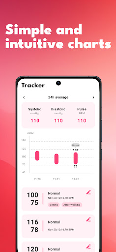 Blood Pressure Pro ekran görüntüsü