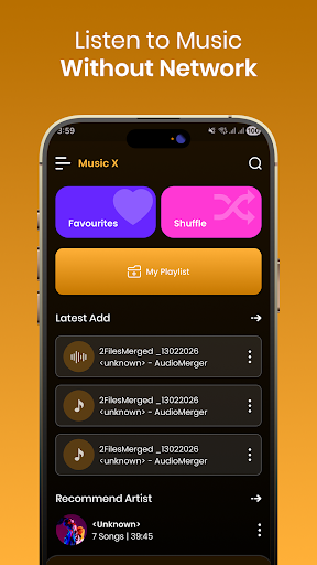Groovix : Music Player ekran görüntüsü