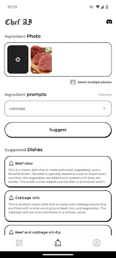 Chef AI: Scan, Cook, Enjoy! ekran görüntüsü