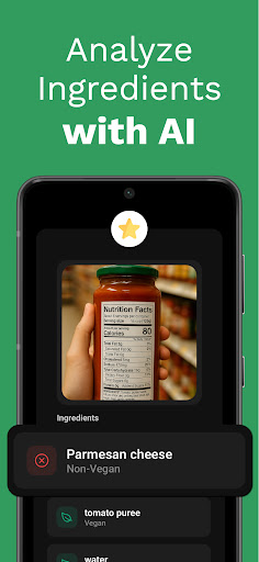 Vegan Scanner - VegVisor ekran görüntüsü